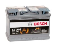 Bosch S5A08 - 12V/ 70Ah/ 760A / AGM