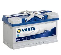 Varta N80 - Starter battery Blue Dynamic EFB / 12V / 80Ah...