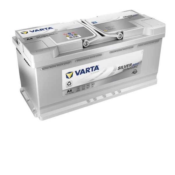 Varta A4 - Auto battery Silver Dynamic AGM 12V / 105Ah / 950A