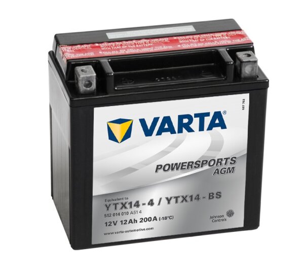 Varta AGM A2115410001 - Mercedes Benz Stützbatterie - 12V / 12Ah / 200A