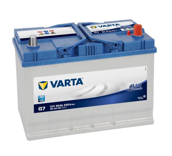 Varta G7 - Auto battery Blue Dynamic / 12V / 95Ah / 830A