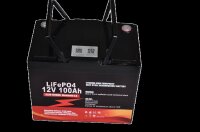 LiFePo4 12.8V Battery Pack 100Ah 1280Wh